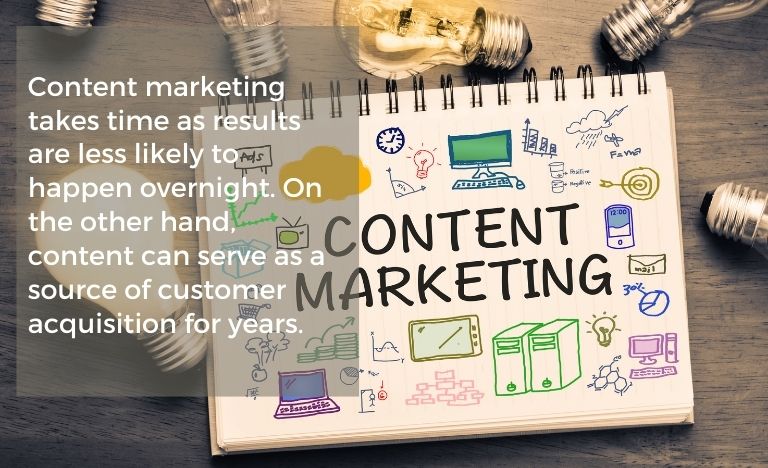 Content marketing is the key factor